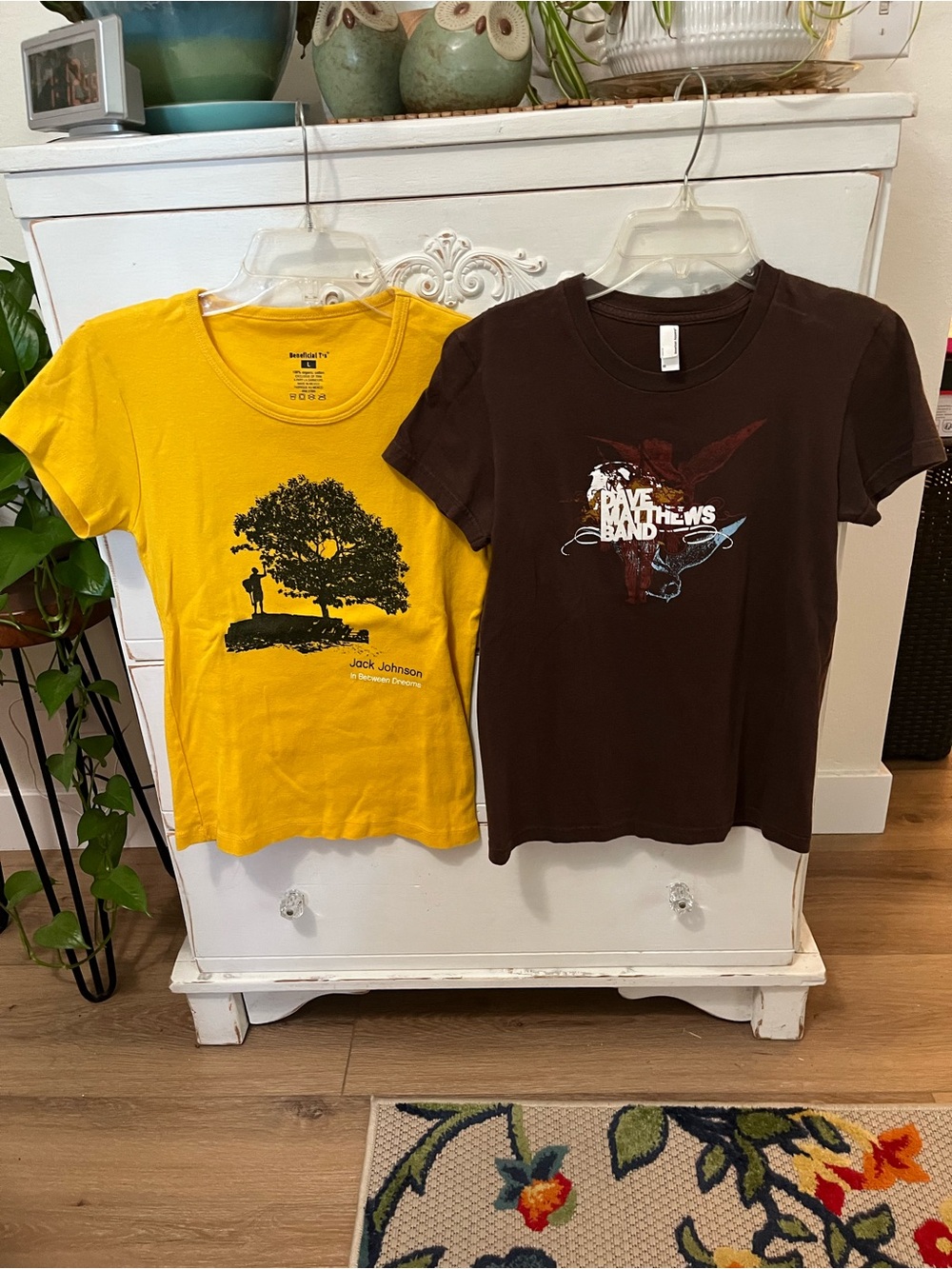 Jack Johnson and Dave Matthew’s Band Band Tees